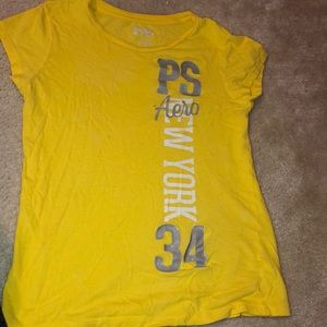 Yellow aero shirt